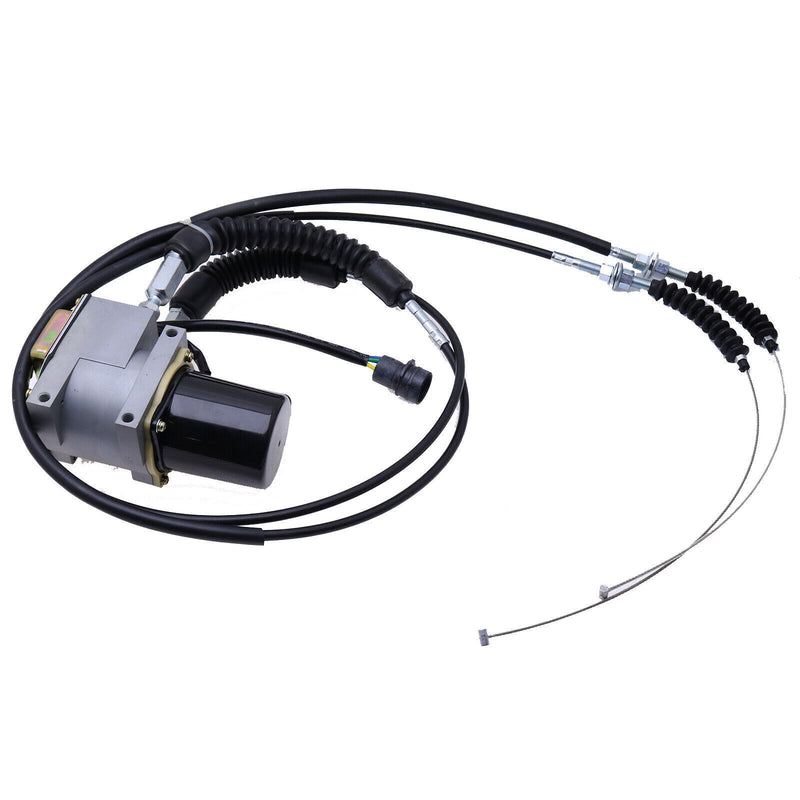 DURAFORCE Throttle Motor 2475227 with 2 Cables For Caterpillar Excavator 311B 312 312B