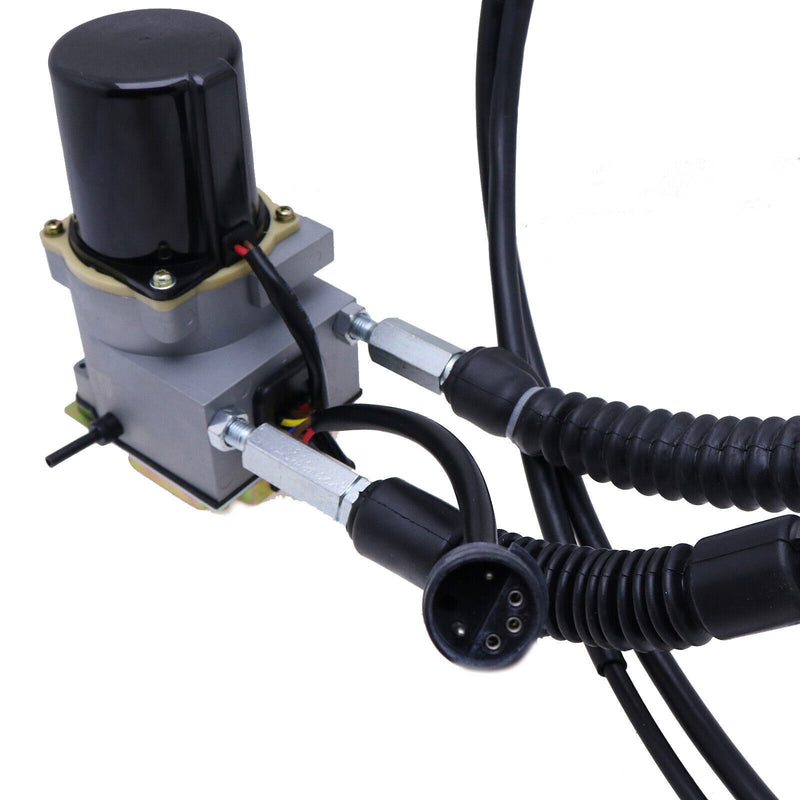DURAFORCE Throttle Motor 2475227 with 2 Cables For Caterpillar Excavator 311B 312 312B