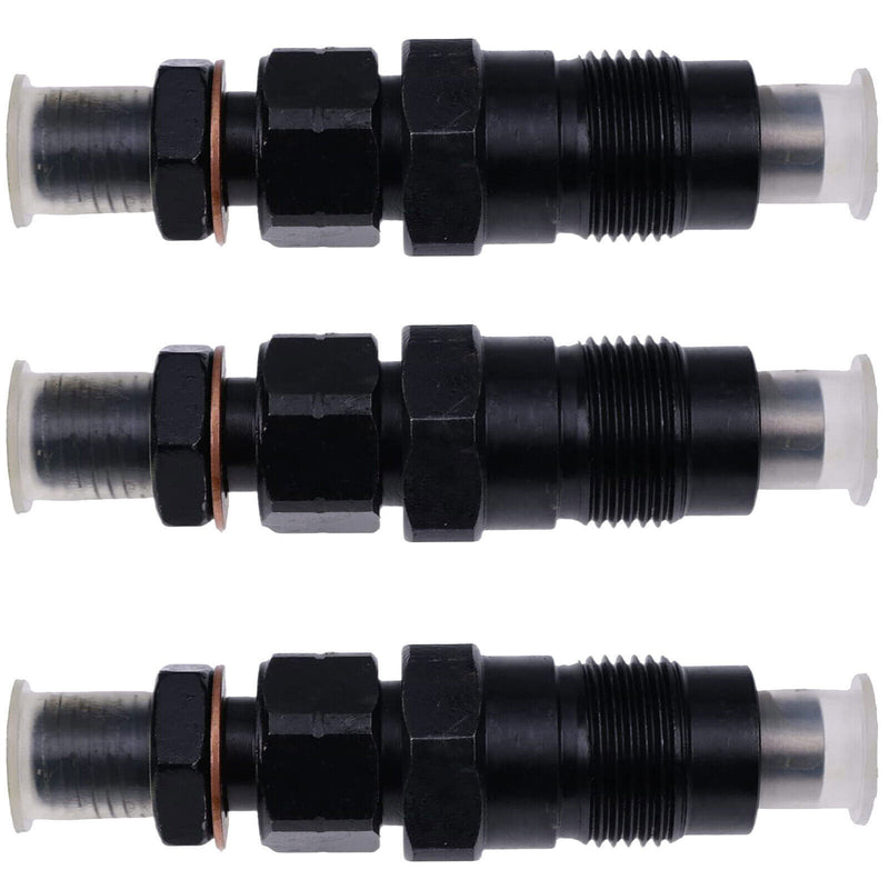 DURAFORCE 3PCS Fuel Injector 105148-1210 For New Holland MC28 MC35 G6030 TC25 TC26DA TC29