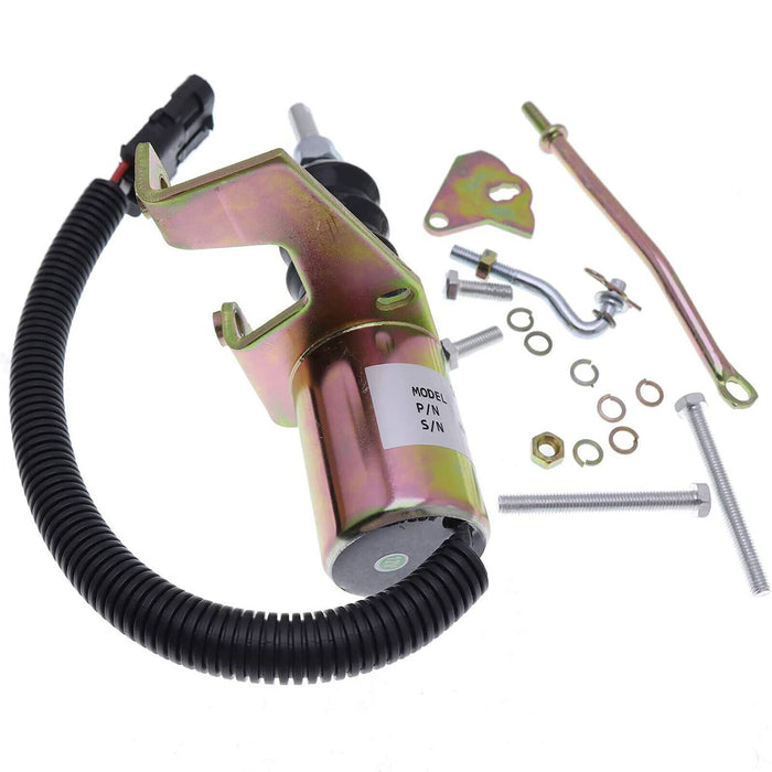 DURAFORCE New Fuel Shutoff Solenoid SA-3742-12, 3932017 For Cummins Deutz Bosch RSV 12
