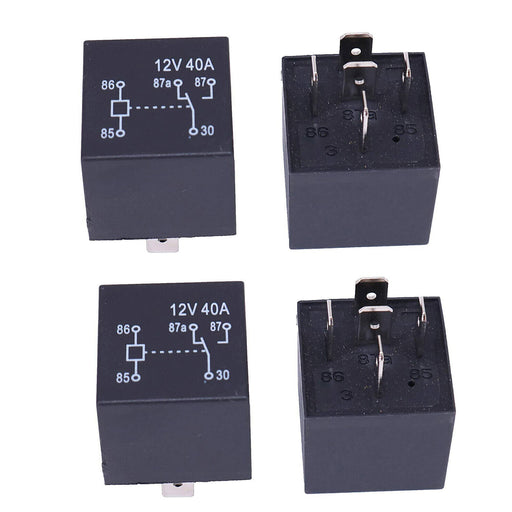 DURAFORCE 4PCS Relay RE68327 For John Deere 310E 410D 500 710D 335C 335D 435C 437D 660D