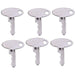 DURAFORCE Hot New 6PCS Ignition Keys For Ford New Holland Tractor 1210 1320 1520 1530 1570