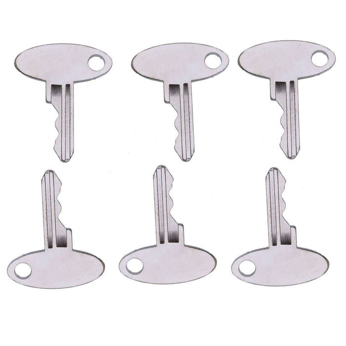 DURAFORCE Hot New 6PCS Ignition Keys For Ford New Holland Tractor 1210 1320 1520 1530 1570