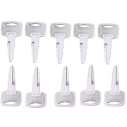 DURAFORCE New 10X Ignition Keys 91A07-01910 A5160 For Mitsubishi Caterpillar CAT Forklift
