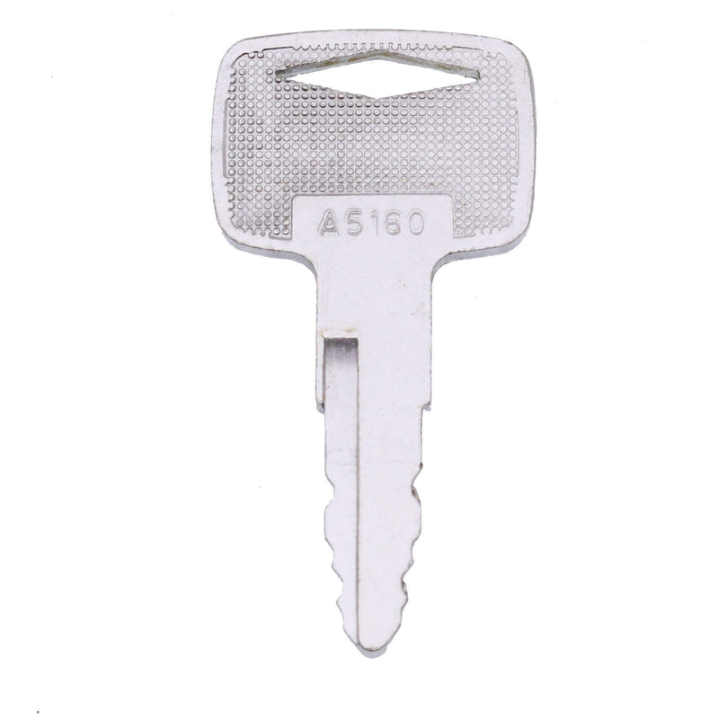 DURAFORCE New 10X Ignition Keys 91A07-01910 A5160 For Mitsubishi Caterpillar CAT Forklift
