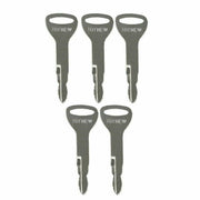 DURAFORCE 5PCS Ignition Keys 57591-23330-71 For Toyota - New Style Forklift and Equipment