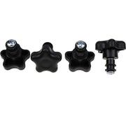 DURAFORCE 4X 6681614 Top Window Knob Kit for Bobcat T110 T140 T180 T190 751 763 773 863