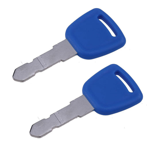 DURAFORCE 2PCS Ignition Keys 87778921 For New Holland Tractors 1020 1025 1030 4055 4060