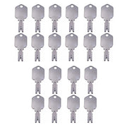 DURAFORCE 20X 166Ignition Keys For Shuttlelift Lifts,Skytrak Forklifts,Some Yale Forklifts