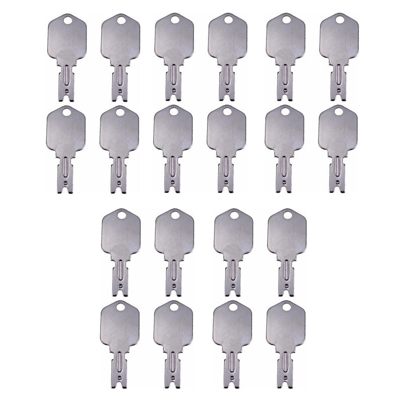 DURAFORCE 20X 166Ignition Keys For Shuttlelift Lifts,Skytrak Forklifts,Some Yale Forklifts