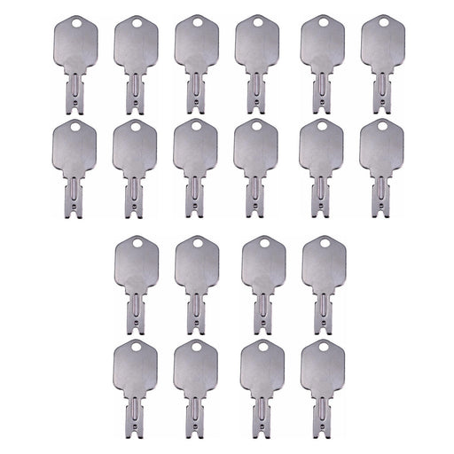 DURAFORCE 20X 166Ignition Keys For Shuttlelift Lifts,Skytrak Forklifts,Some Yale Forklifts