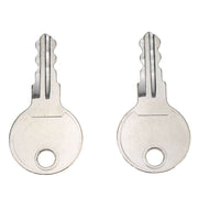 DURAFORCE 2PCS R001 RV Camper Trailer Keys 230012 For Southco RV Camper Trailer Key R001