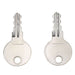 DURAFORCE 2PCS R001 RV Camper Trailer Keys 230012 For Southco RV Camper Trailer Key R001