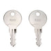DURAFORCE 2PCS R001 RV Camper Trailer Keys 230012 For Southco RV Camper Trailer Key R001