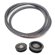 DURAFORCE Idler Pulley Drive Belt Kit GX20006 GX20286 GX20287 For John Deere L100 Series