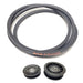 DURAFORCE Idler Pulley Drive Belt Kit GX20006 GX20286 GX20287 For John Deere L100 Series