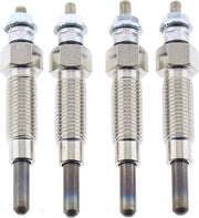 DURAFORCE 4XPCS Glow Plug 129155-77800 15521-65510 For New Holland L454 L455 L553 L555