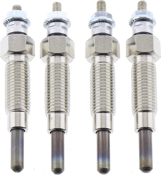 DURAFORCE 4XPCS Glow Plug 129155-77800 15521-65510 For New Holland L454 L455 L553 L555