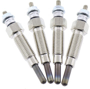 DURAFORCE 4XPCS Glow Plug 129155-77800 15521-65510 For New Holland L454 L455 L553 L555