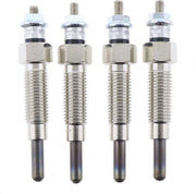 DURAFORCE 4XPCS Glow Plug 129155-77800 15521-65510 For New Holland L454 L455 L553 L555