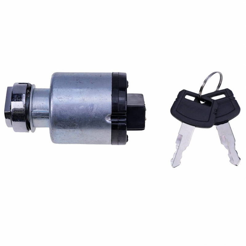 DURAFORCE Ignition Switch with 2 Keys 4477373 For John Deere Excavators 75C 75D 80 80C 85D