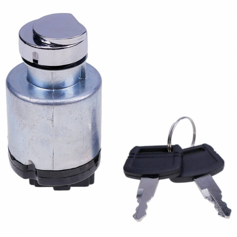 DURAFORCE Ignition Switch with 2 Keys 4477373 For John Deere Excavators 75C 75D 80 80C 85D