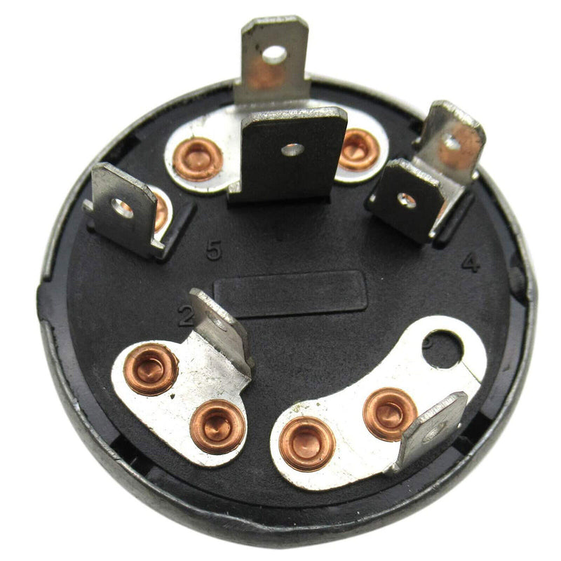 DURAFORCE Ignition Key Switch 1100-0960 For Ford Tractor 334 335 340 3400 340A 340B 3430
