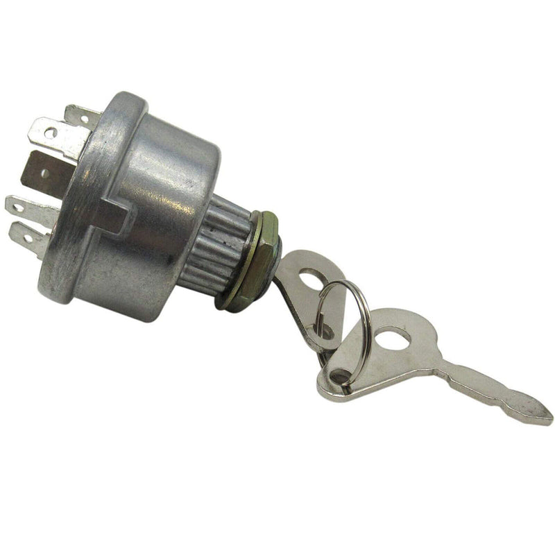 DURAFORCE Ignition Key Switch 1100-0960 For Ford Tractor 334 335 340 3400 340A 340B 3430