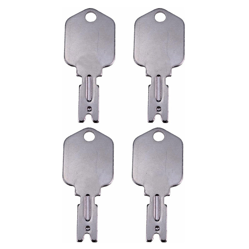 DURAFORCE New 8X Ignition Keys166 For Dynapak,Gehl Skid Steers,Generic Forklift Ignitions