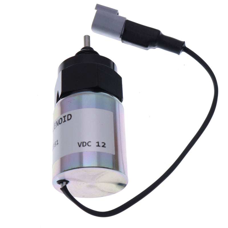 DURAFORCE 12V Throttle Solenoid U85206500 for Perkins 403D-15 404D-22T 404D-22TA 404F-22