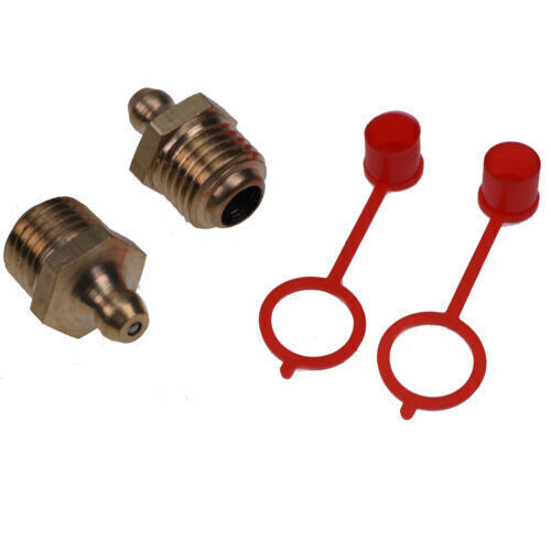 DURAFORCE 2X Fits 743332 For Bobcat S70 A220 S160 T140 S185 S205 Skid Steer Grease Zerk