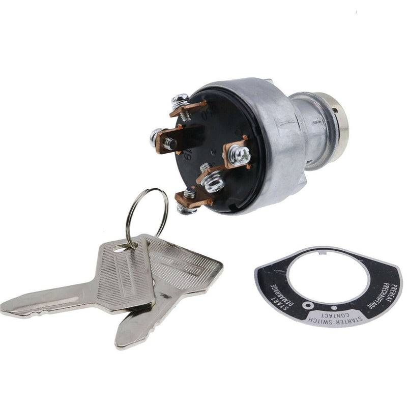 DURAFORCE 933110-00100 933110-00200 Ignition Switch W/301 Keys For Yanmar C60R 3TNV76