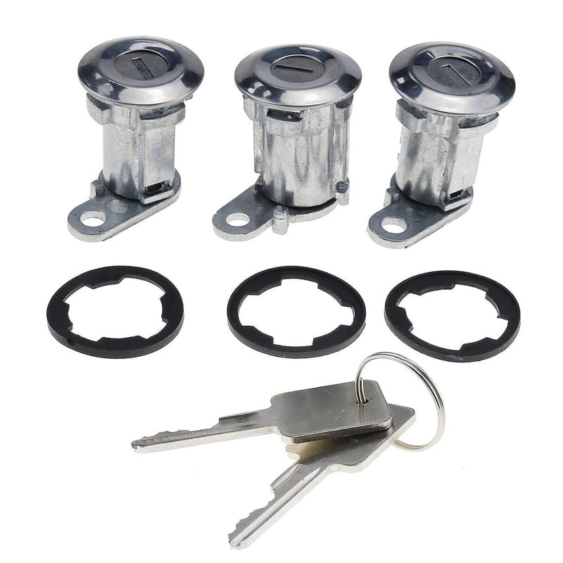 DURAFORCE Hot Sales Door Cylinder Lock Kit 8122874K3 For Jeep CJ Cherokee XJ 84-90