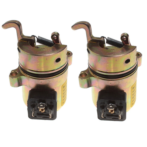 DURAFORCE 2PCS Fuel Shutoff Solenoid Valve 04272733 For Deutz Engines F2L1011, F3L1011
