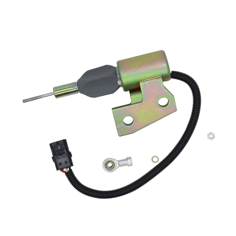 DURAFORCE Stop Solenoid 12V for Case IH 1150H MX100 580M 70XT 85XT 550G 5120 5130 5140