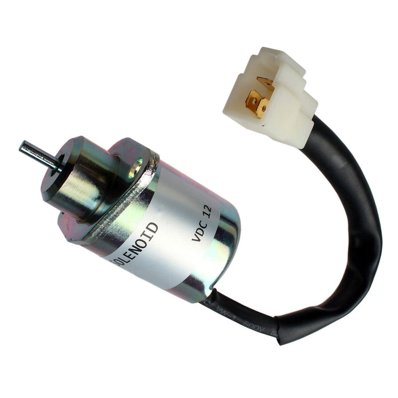 DURAFORCE Fuel Shut Off Solenoid SA4569T-12 For Kubota Yanmar Synchro Start 17594-6001-4