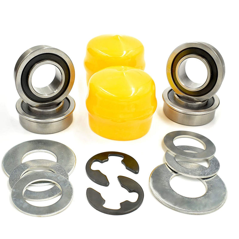 DURAFORCE New Front Wheel Spindle Bearing Kit AM127304, AM118315, AM35443 For John Deere