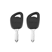 DURAFORCE 5X Ignition Keys 140401 140402 532140401 for AYP Craftsman LT1000 1100 LT2000