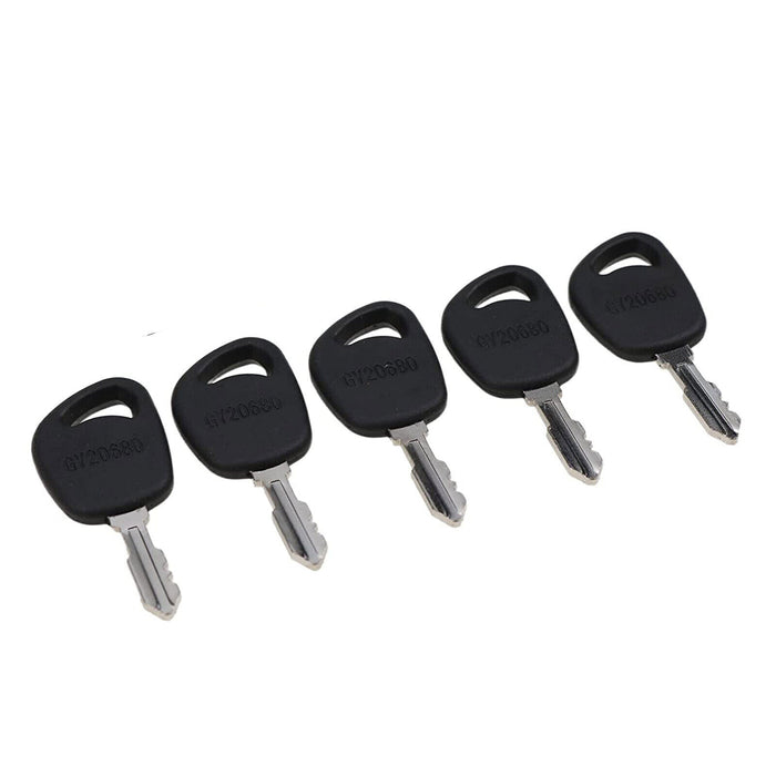 DURAFORCE 5X Ignition Keys 532411933 for Husqvarna LT1597 LT1942 GT48 GT54 YT42 YT54 Z142