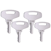 DURAFORCE 4X 55240 66711-55140 Ignition Keys for Kubota B5100D-P B5100E-P B6100D-P B7200D