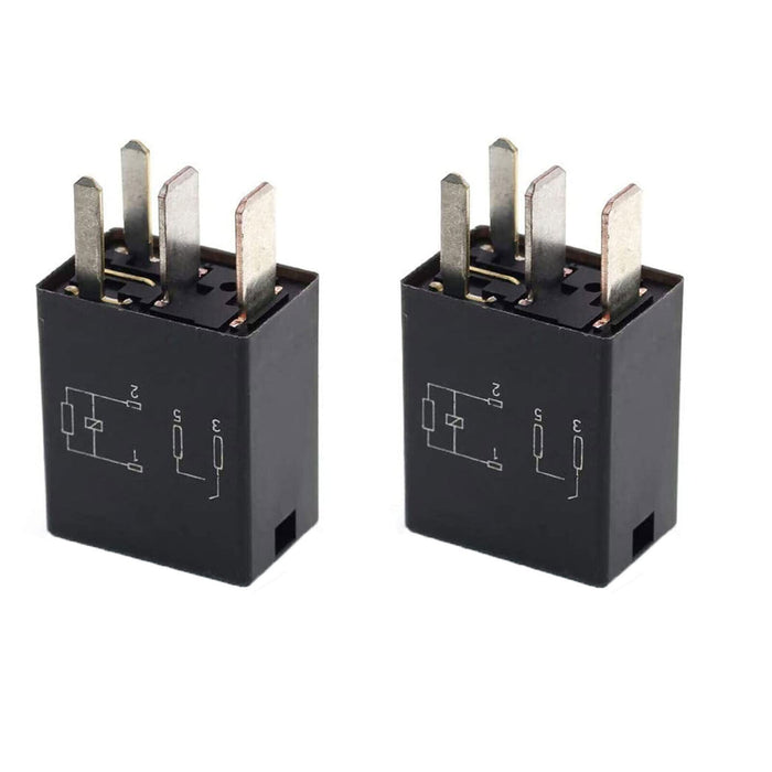 DURAFORCE 2X 4-Pin Relay 8T2T-14B192-A 8T2T14B192AA O101K for Ford Various Models