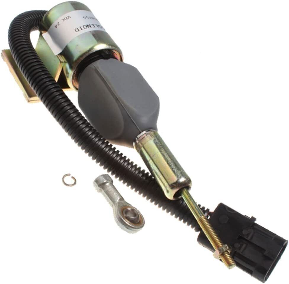 24V SA-4756-24 Fuel Shut Off Solenoid 3932530 For Cummins 5.9L 6BT ...