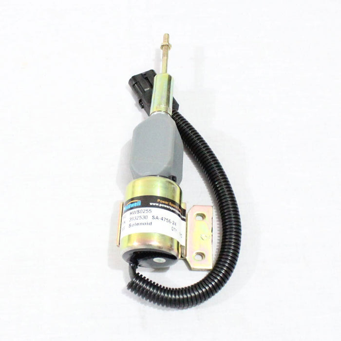 DURAFORCE 24V SA-4756-24 Fuel Shut Off Solenoid 3932530 For Cummins 5.9L 6BT Excavator