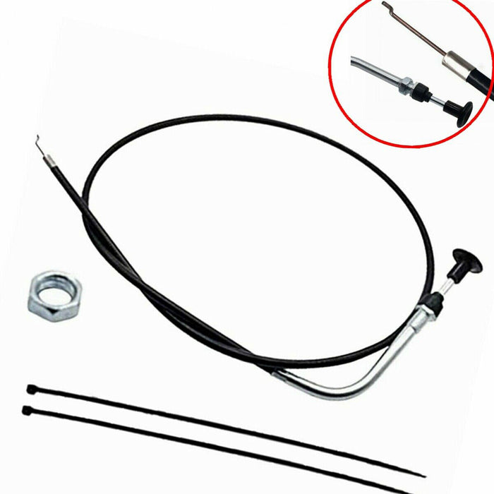 DURAFORCE Chock Cable 112-9753 For 74365, 74366, 74374, 74376, 74386, 74387 Toro 102118