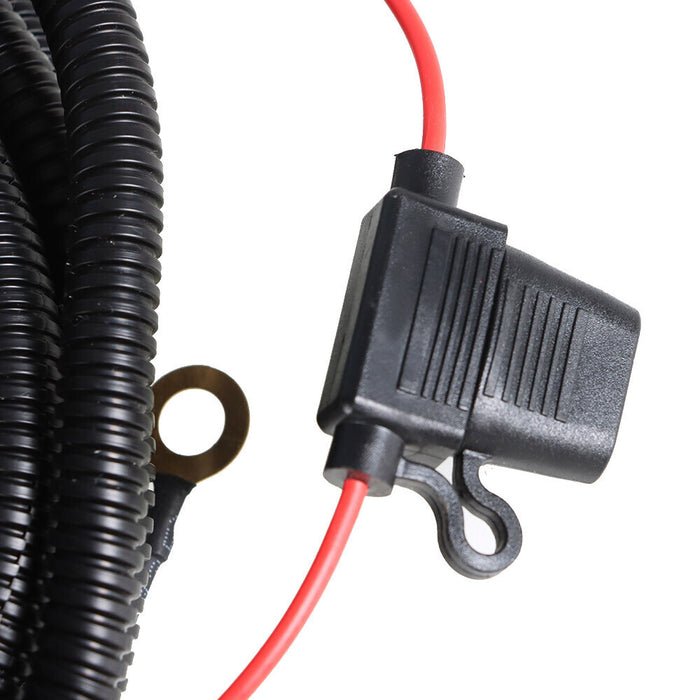 DURAFORCE Golf Cart LED Headlights + Tail Lights Kit 1993+ For Club Car DS G&E Golf Cart