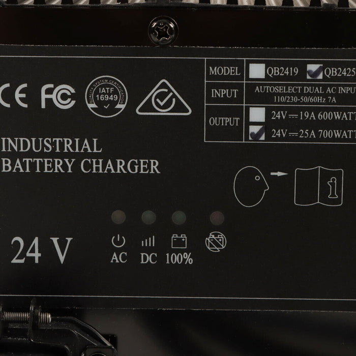 DURAFORCE 24V Battery Charger GS-1930 GS-1530 For Genie Scissor Lift 161827 105739 96211