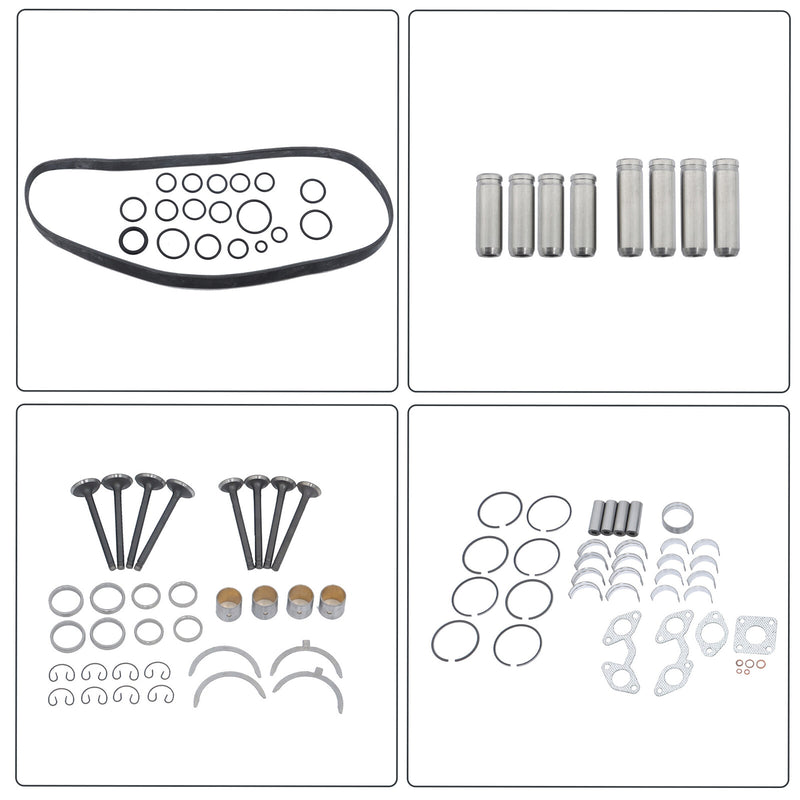 DURAFORCE Overhaul Rebuild Kit For Kubota Engine V1902 V1902B Bobcat Excavator 231 KH40