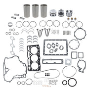 DURAFORCE D1305 Engine Overhaul Rebuild Kit With Valve for Kubota Tractor