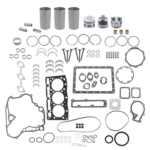 DURAFORCE D1305 Engine Overhaul Rebuild Kit With Valve for Kubota Tractor