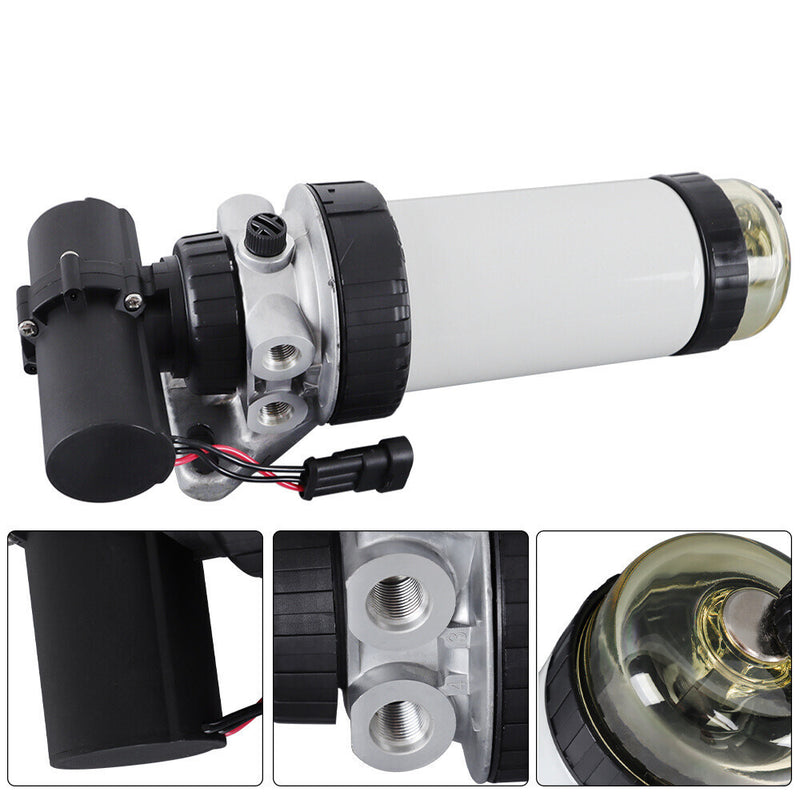 DURAFORCE 87802202 Fuel Pump & Filter Assembly Fits For Ford New Holland LB90 LS180 LB110